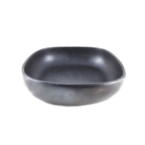 Black Pottery schaal vierkant M