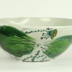 Chinese groen/witte schaal