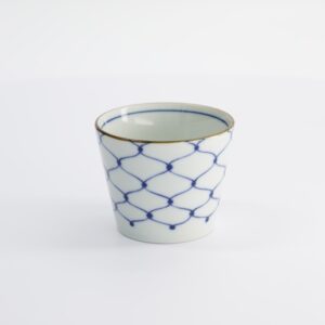 blauw/witte kopje dessin 1