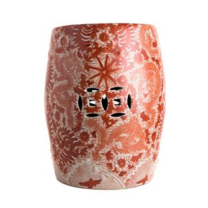 rood witte keramische kruk 1