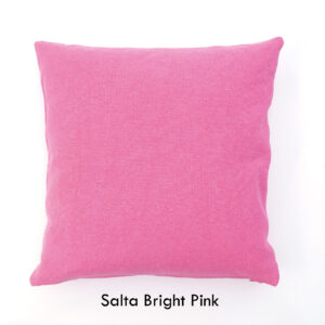 stonewashed kussen bright pink 50x50