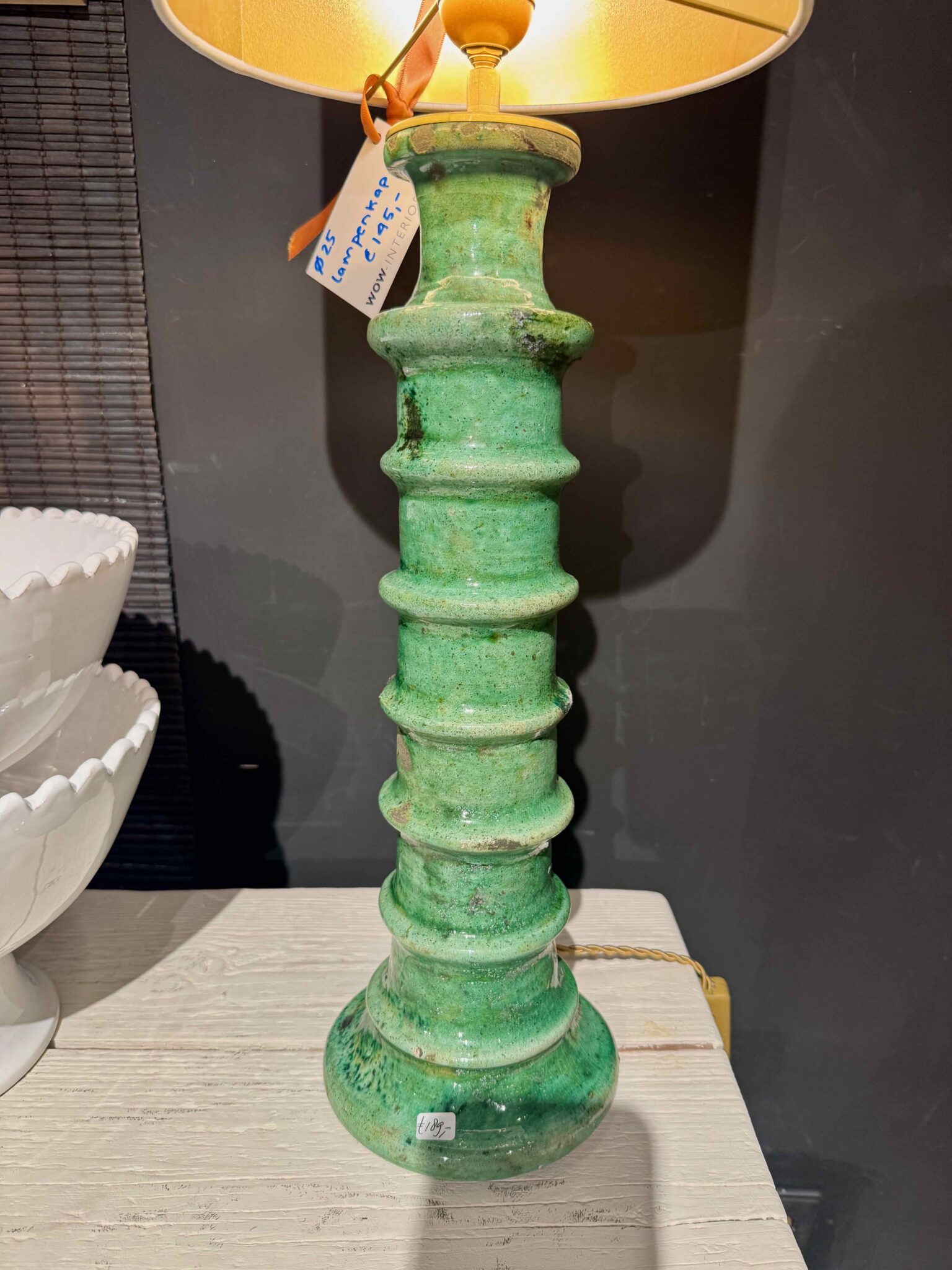 groene tamegroute lampenvoet L