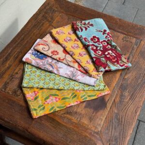 Stoffen servetten set van 6 - design 6