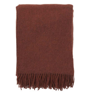 Klippan plaid | 100% wol | gotland rust